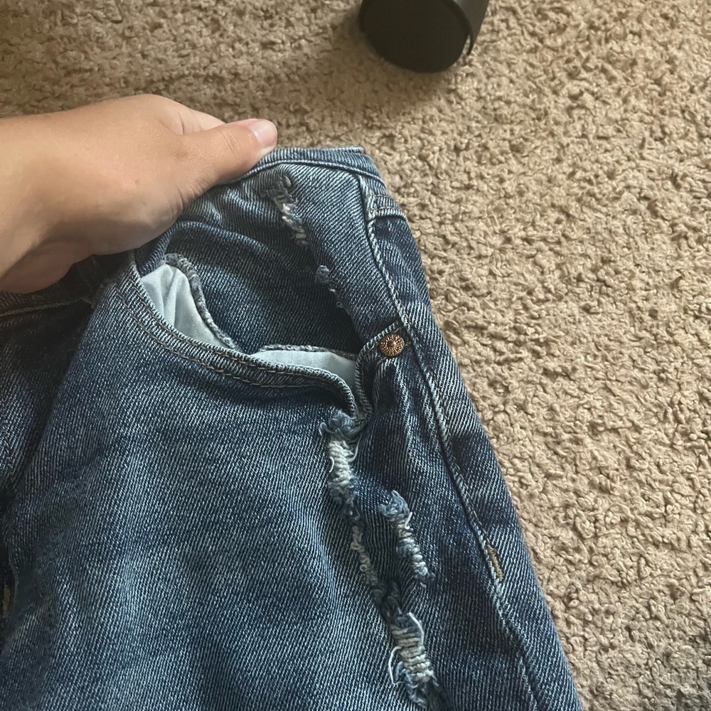 Rewash Distressed Jeans - Picture 7 of 8